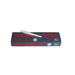 Szydełko metalowe z rączką czeski "0" 2mm /20szt/