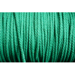 Sznurek bawełniany zielony 4mm/100m