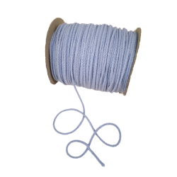 Sznurek bawełniany N 3mm 100mb baby blue