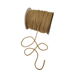 Sznurek bawełniany N 3mm 100mb beżowy (33275)
