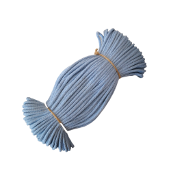 Sznurek bawełniany N 5mm 50mb baby blue