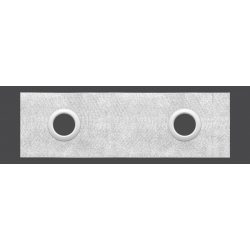 Taśma firanowa usztywniająca 100mm 10cm /50m (TZ-18)_M