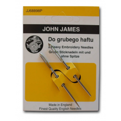 Karnet JJ igły do grubego haftu 2szt