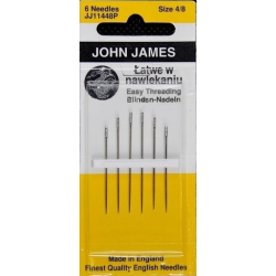 Karnet JJ igły do łatwego nawlekania 4/8