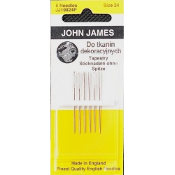 Karnet JJ igły do tkanin dekora. 24