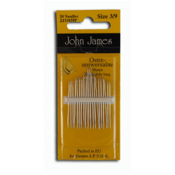 Karnet JJ igły ostre uniwersalne 3/9