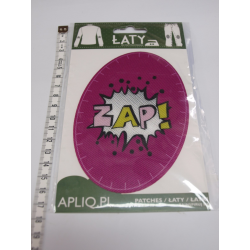 Aplikacja łatki 2 zap różowy (1op)