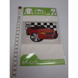 Aplikacja łatki 2 auto wyścigowe (1op)