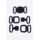 Zapięcie S16623 004 czarne 14mm