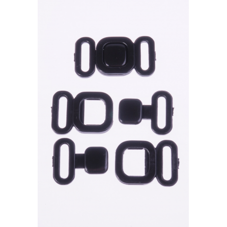 Zapięcie S16623 004 czarne 14mm