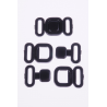 Zapięcie S16623 004 czarne 14mm