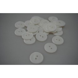 Guzik pościelowy duży biały 100szt HURT