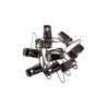 Zapięcia klamerki do szelek 40mm NIKIEL