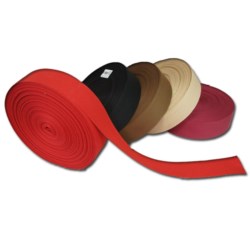 Taśma bawełniana (50m) 50mm CZARNY U7001 Hurt