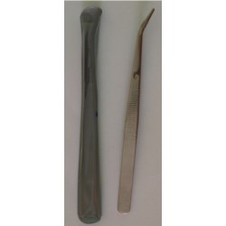 Pęseta zakrzywiona do nawlekania