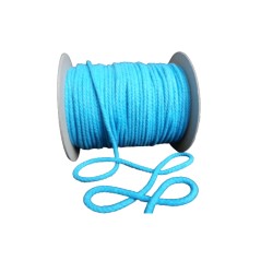 Sznurek bawełniany N 3mm 100mb turkusowy - 33430