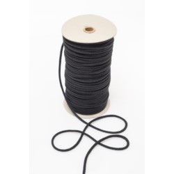 Sznurek bawełniany N 5mm 100mb czarny - 55900